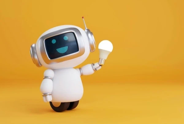 robo advisor artificial intelligence droid idea bulb 640