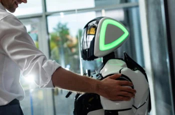 an AI-powered robot.