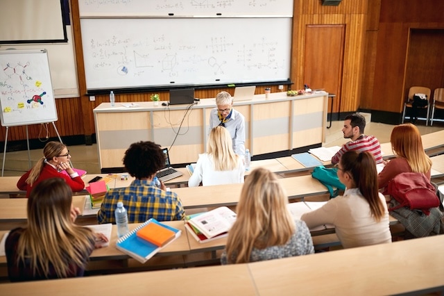 senior auditing classes college classroom