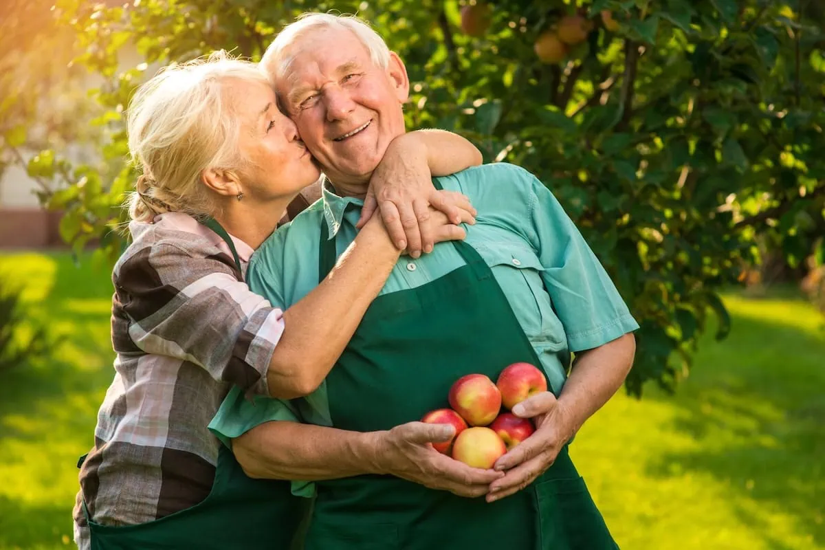 senior spouse apple picking retirement strategy 1200