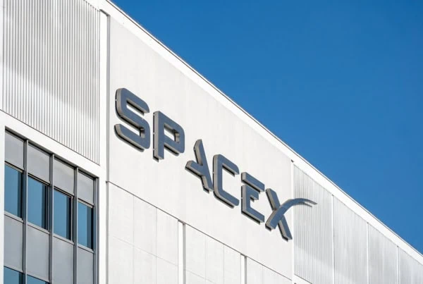 SpaceX headquarters in Hawthorne California.
