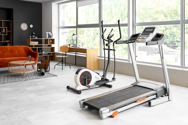 splurging on fitness equipment home treadmill