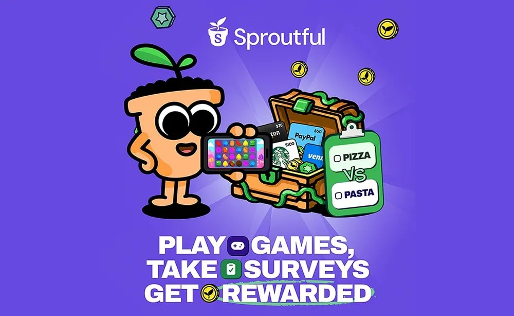 Zero Effort, Real Cash: 8 Apps Offering Instant Sign-Up Bonuses 18 Illustrated image of a potted plant holding a smartphone.