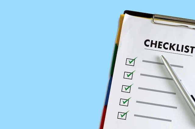 stock research checklist