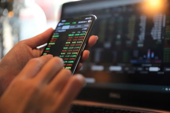 stocks mobile phone trading tracker 1200