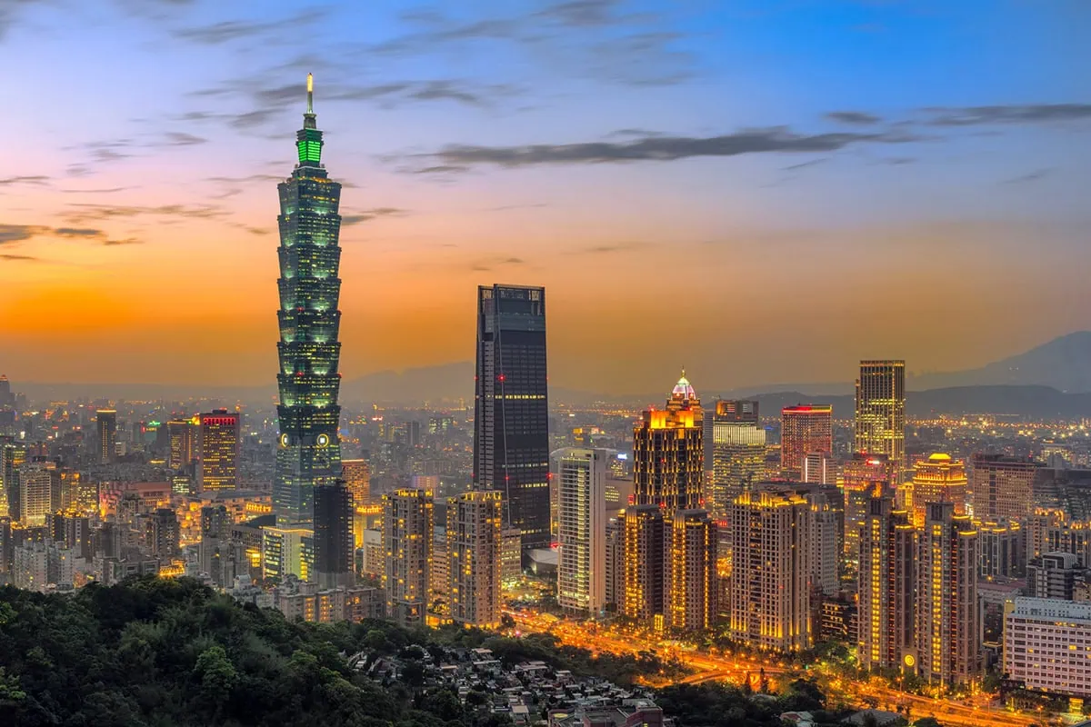 7 Funds You Haven't Heard Of That Yield Up to 17.2% 9 Taipei City, Taiwan, skyline at sunrise.