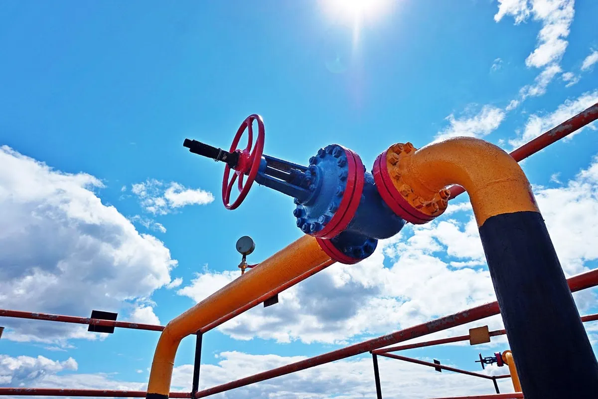 natural gas pipeline.
