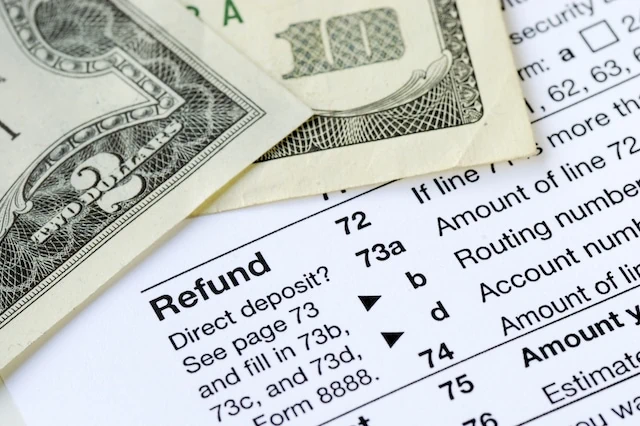 tax refund form