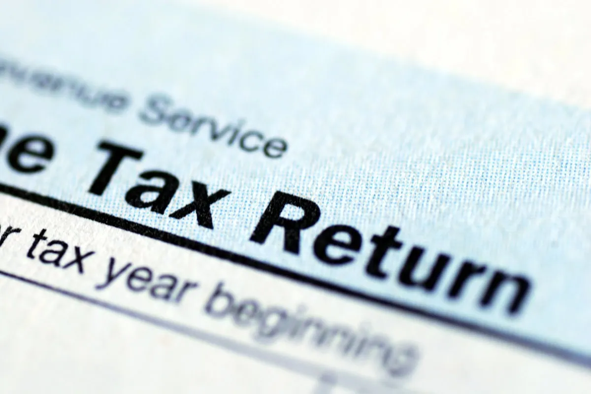 Document Forensics: Which 10% of Your Paperwork Actually Matters in an Audit? 3 a closeup picture of a tax return.