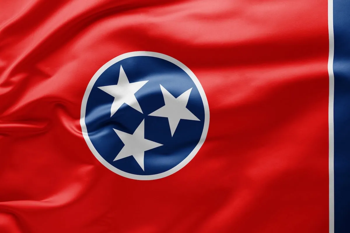 Your Guide to Which States Don't Tax Retirement Income 9 Tennessee state flag 1200