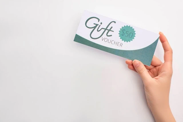 thrift store gift voucher