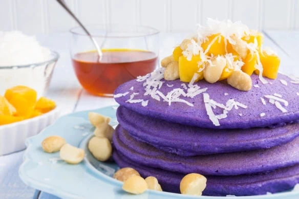 trader joes ube mochi pancakes 1200