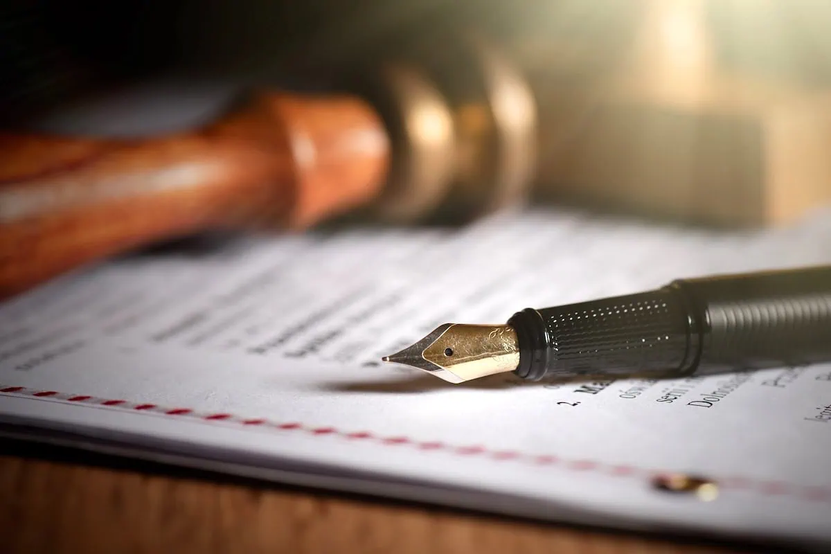 trust fountain pen law contract will sign 1200
