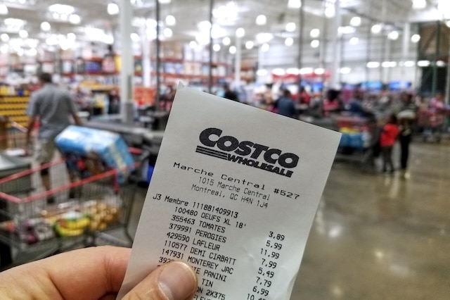 warehouse store receipt checker senior retiree