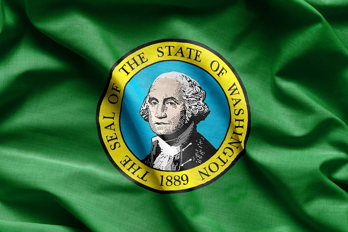 Your Guide to Which States Don't Tax Retirement Income 11 washington state flag 1200