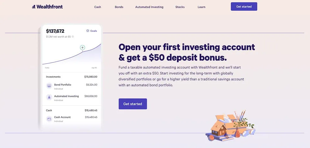 wealthfront signup