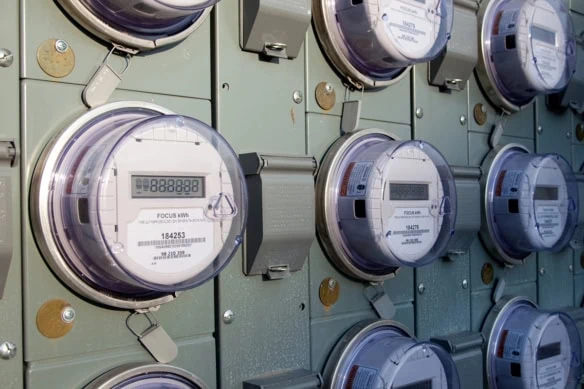 electric utility meters.